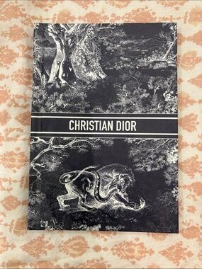 Christian Dior Black & White Graphic Notebook